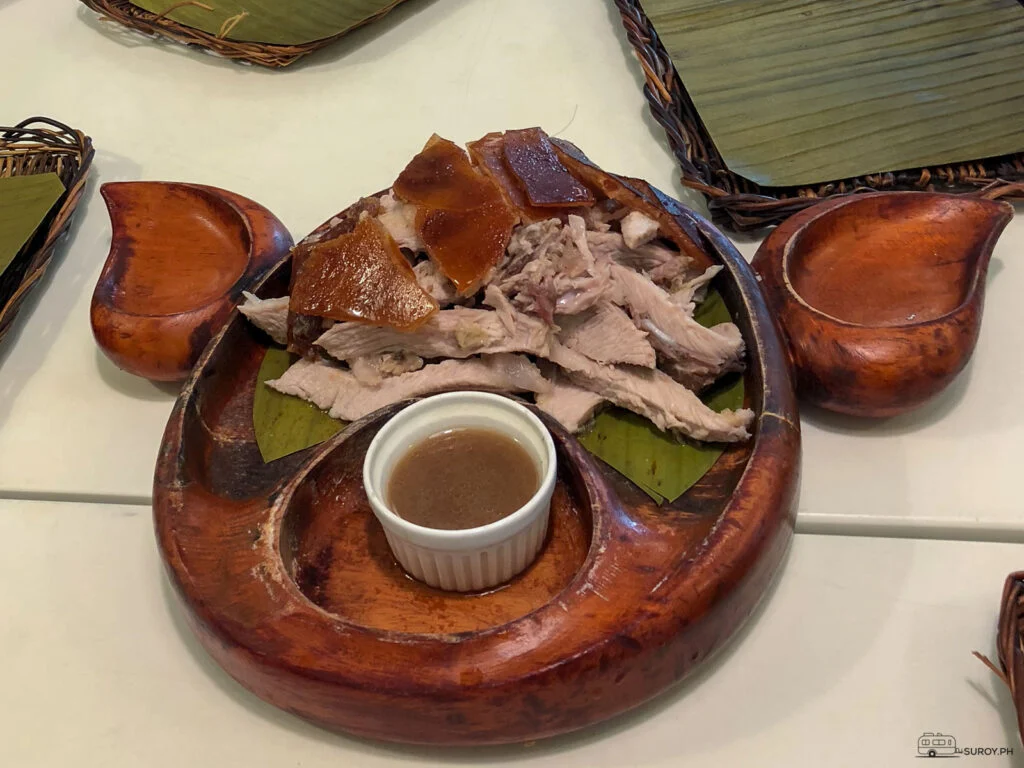 The lechon served in House of Lechon near Cebu Business Park.