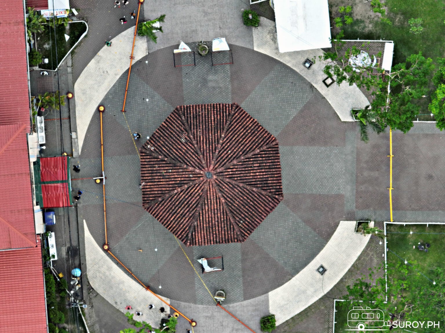 The octagonal chapel housing Magellan's Cross in Cebu City