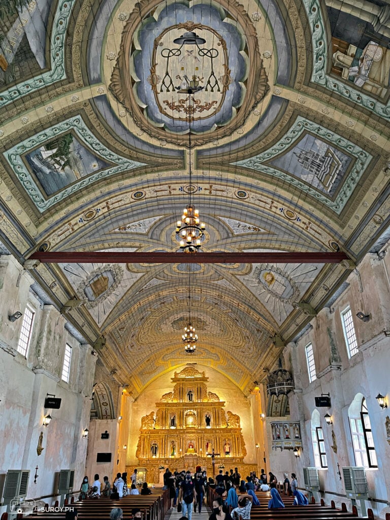 Inside the Church where hundreds of devotees asks for blessing everyday.