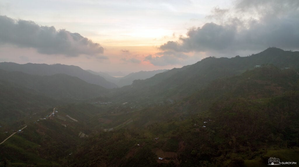 The tranquil mountain view from Charlie’s Cup, offering visitors a serene escape from the city’s hustle and bustle.