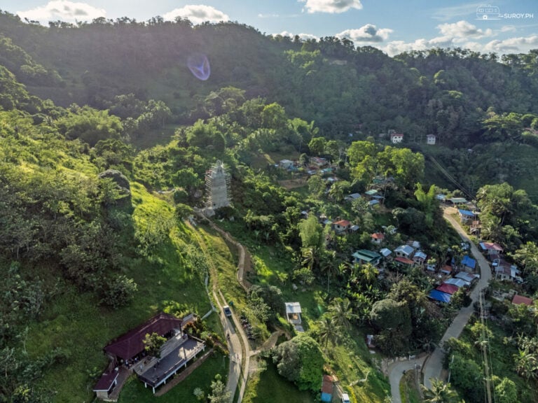 The view of Heirloom Coffee and Kitchenette from above.