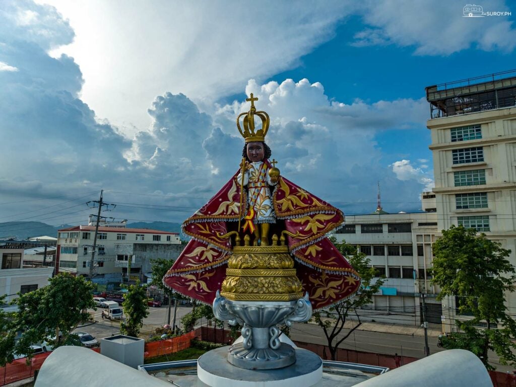 The 30 foot statue of Sto. Niño is a new Cebu icon and symbolizes the faith of the Cebuanos.