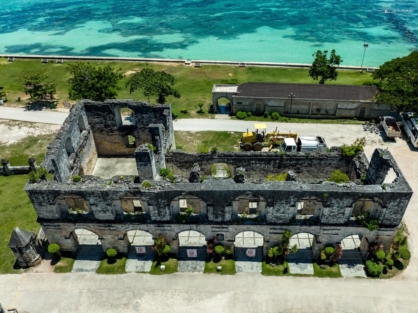 The Cuartel Ruins in Oslob.