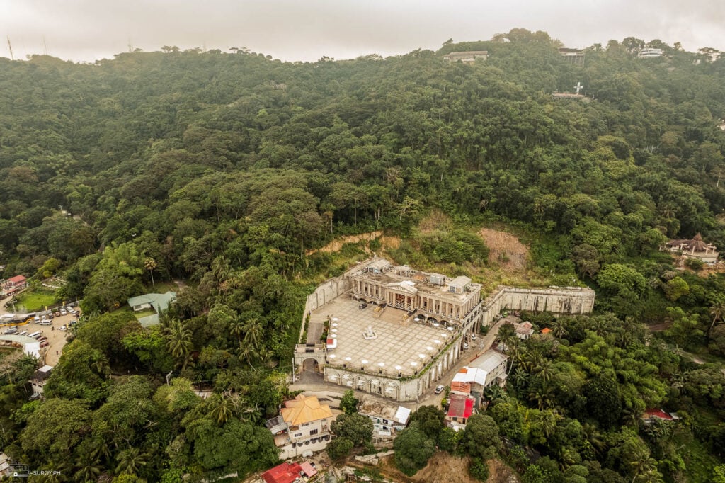 Foggy day at the Temple of Leah. Also known as Cebu City's Taj Mahal.