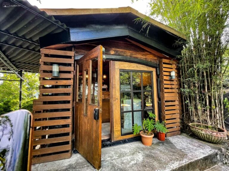 The charming Crate Cafe in Busay