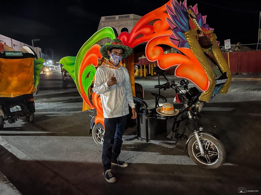 The e-trikes are strategically located in downtown Cebu and provides a free tour of the night market in Carbon. 