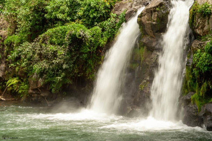 Bunga Falls in Nagcarlan, Laguna