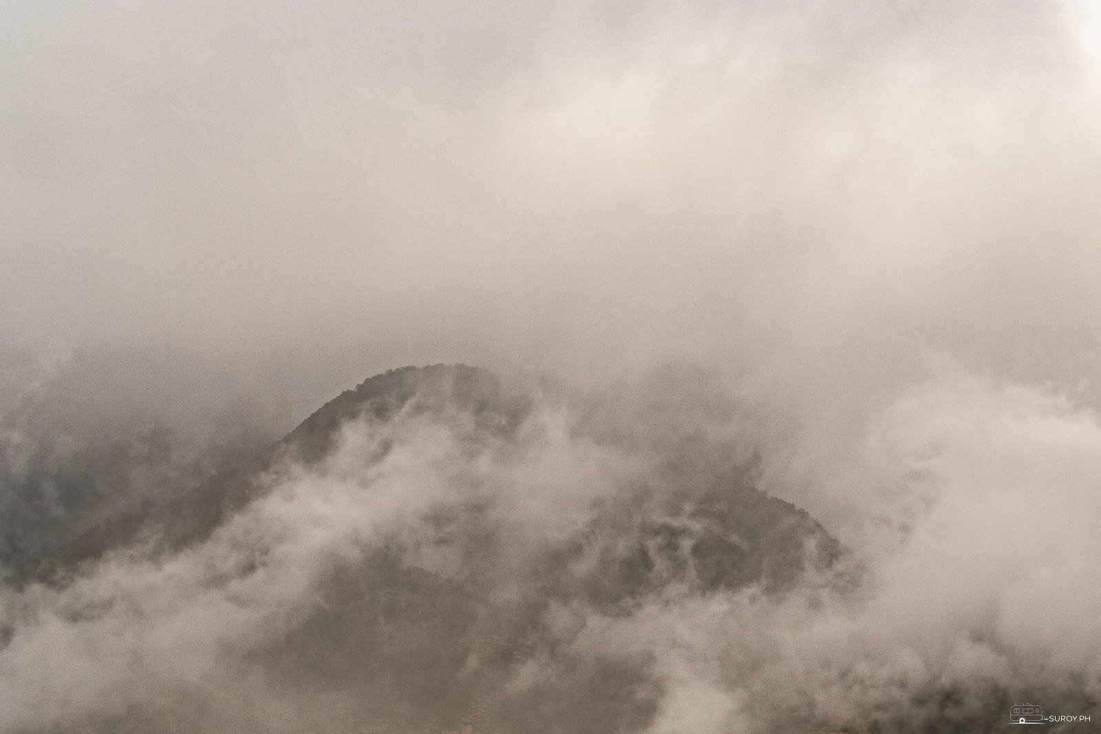 The Sea of Clouds in Mt. Campetra in Alcoy