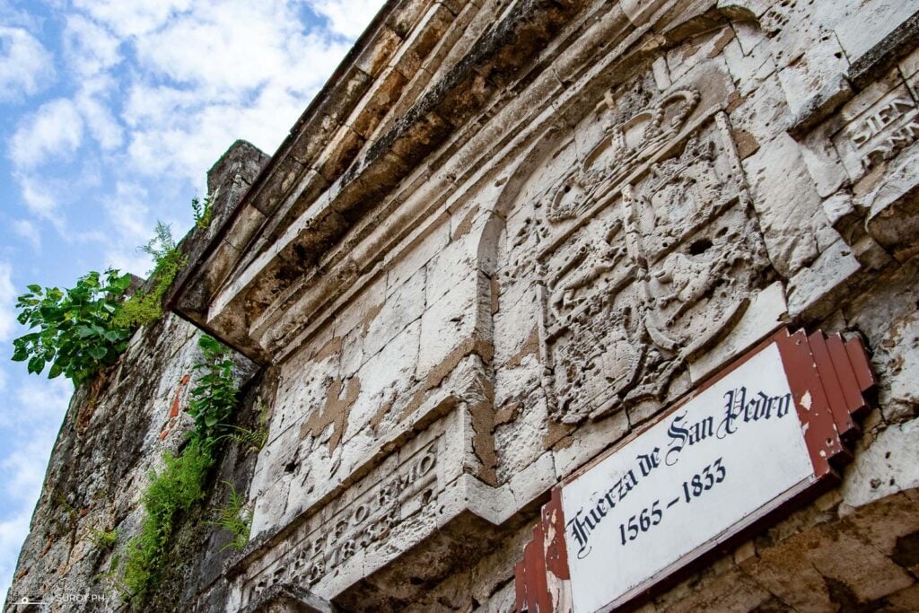 The entrance to Fort San Pedro (Fuerza De San Pedro).