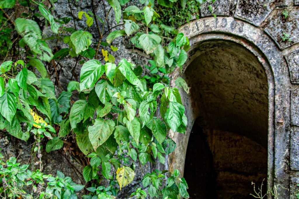 One of the entrances to the caves in Wawa Dam in Rizal.