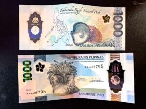 The new 1000 peso polymer bill