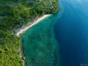 The white sand beaches of Hermit's Cove in Aloguinsan Cebu