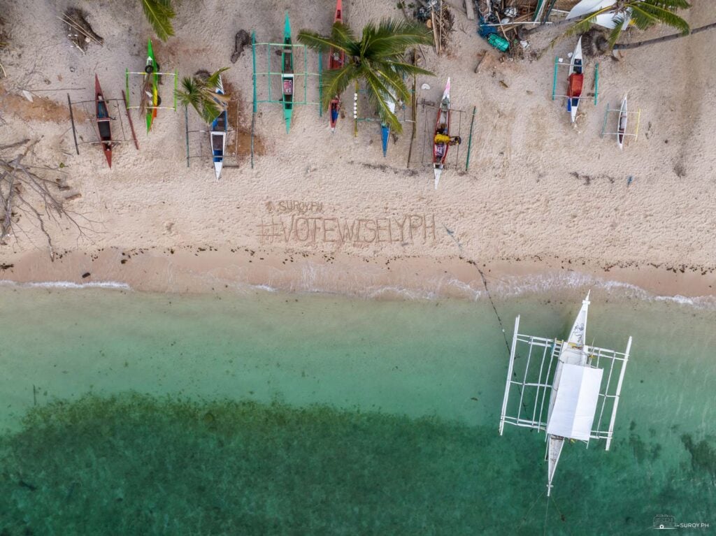 The fine white sand makes Hermit's Cove one of our favorite beaches south of Cebu.