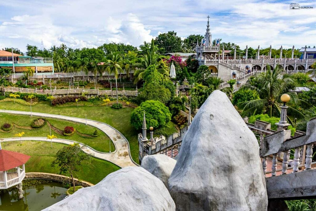 Simala Church houses the image of the Blessed Virgin Mama Mary reportedly shed tears for humanity. 