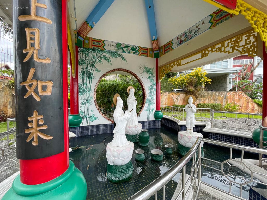 The Wishing Well inside Cebu Taoist Temple.