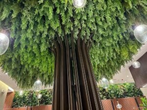 The Tree of Life at Theo's Restaurant and Bakery.