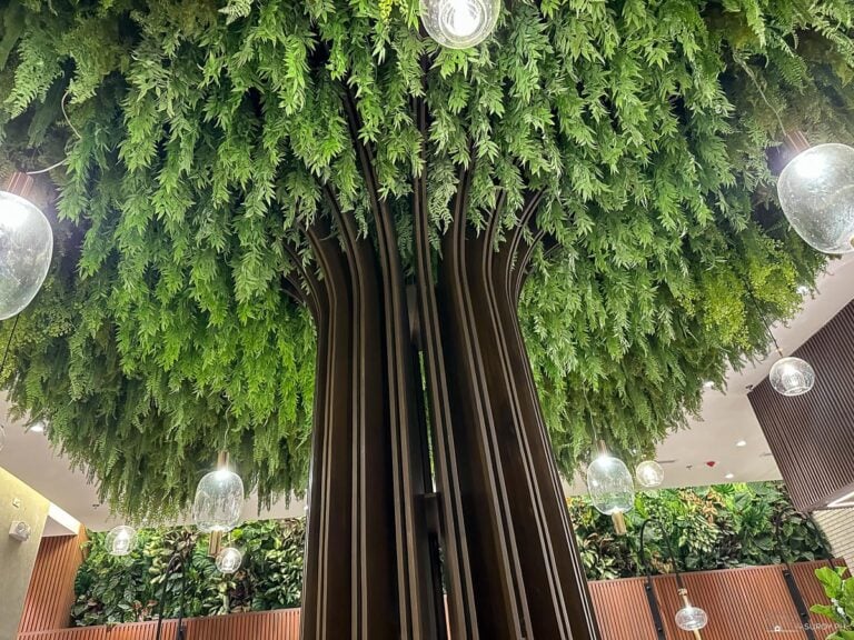 The Tree of Life at Theo's Restaurant and Bakery.