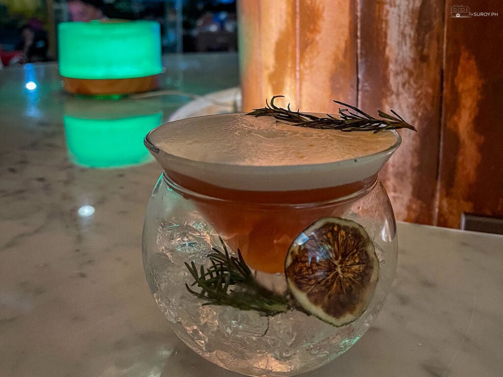 The Flaming Dragon at Ambiance Bar & Restaurant in Cebu.