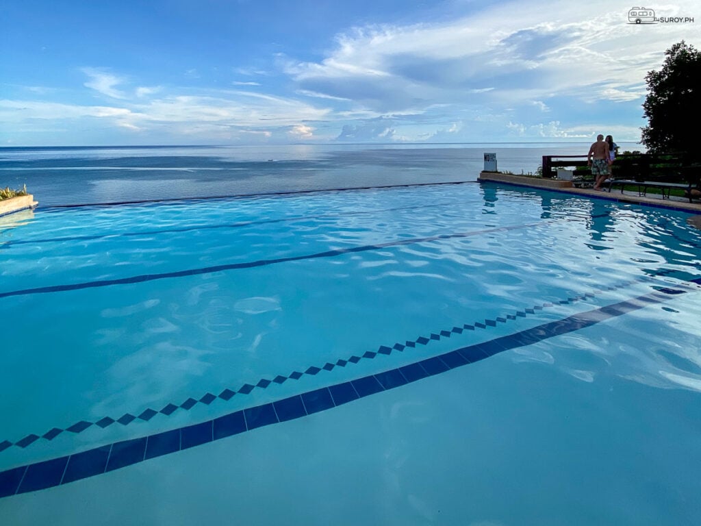 Bask in the serene beauty of an infinity pool overlooking the endless horizon.