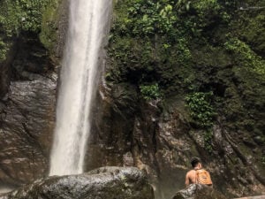 Casaroro Falls in Valencia near Dumaguete.