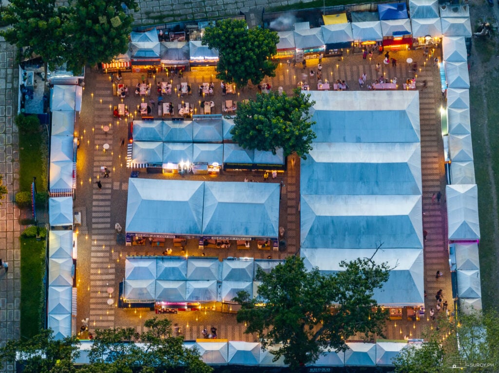 A bird's eye view of Sugbo Mercado in IT Park, Cebu.