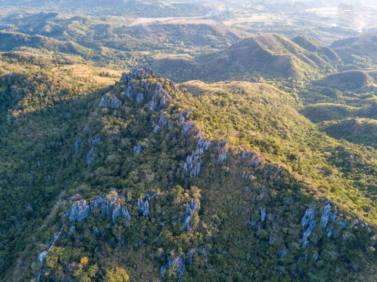The mezmerizing limestone formation in Masungi Georeserve.