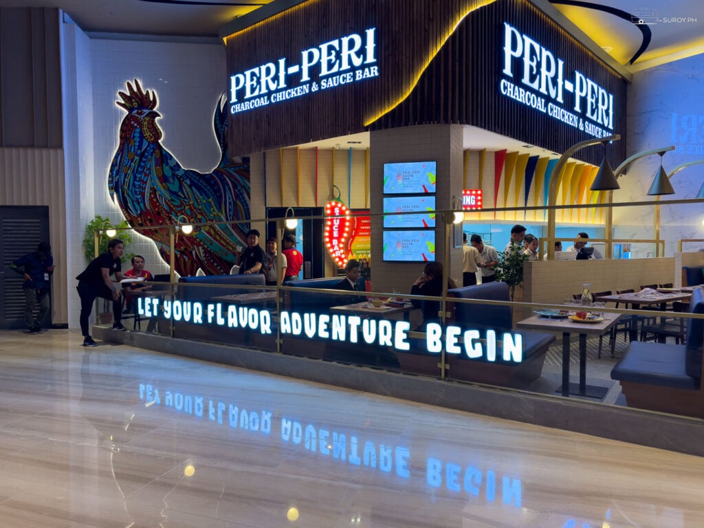 Peri-Peri is located at the 4th floor dining area in the luxurious NuStar Resort and Casino.