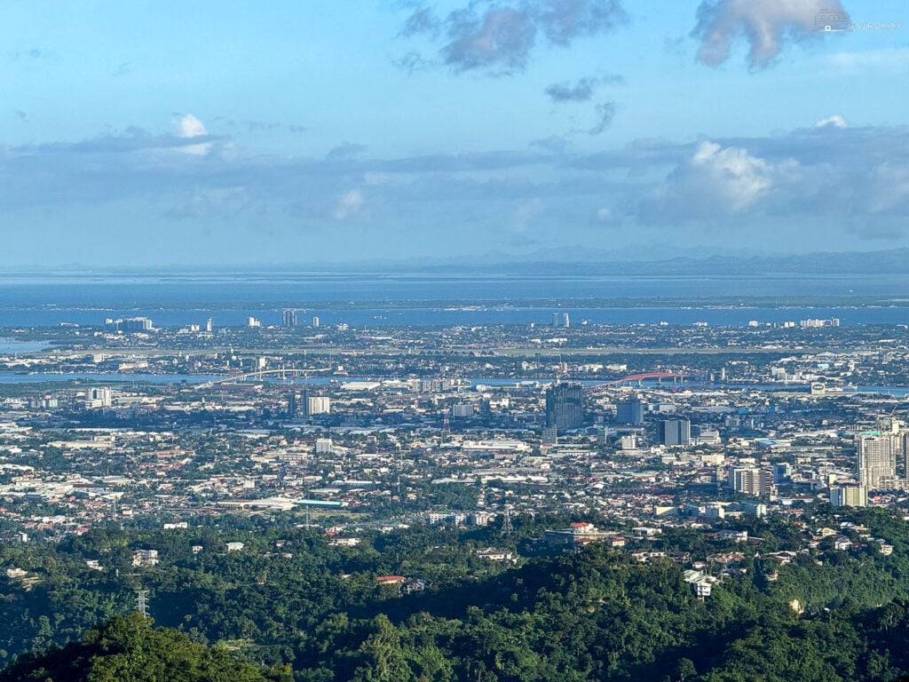 A view of the old and new bridge. Gaze upon Cebu City from a breathtaking vantage point at The Cliff, where the cityscape meets the sea.