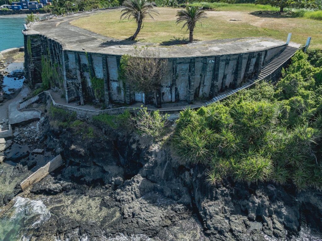 The hauntingly beautiful Ruins of Alcatraz in Roxas stand as a silent witness to history.