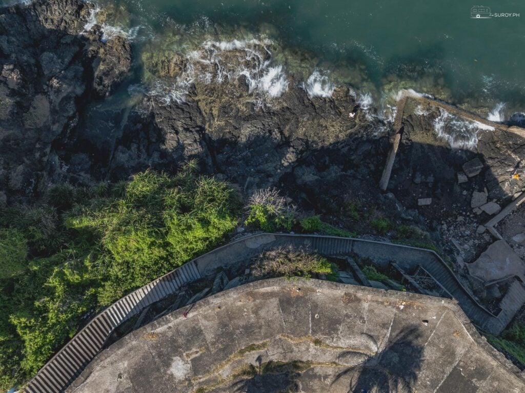 The rugged terrain and historical remnants of the Ruins of Alcatraz, inviting exploration and reflection.