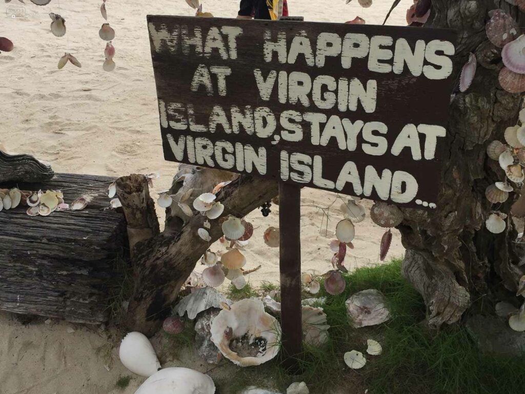 What happens at Virgin Island, stays at Virgin Island.