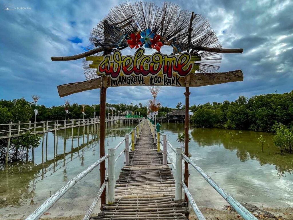 A warm welcome to nature’s embrace at the Mangrove Eco-Park in Bantayan Island.