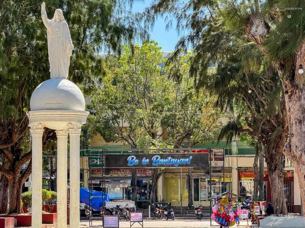 Be in Bantayan: The welcoming charm of the island’s central plaza.