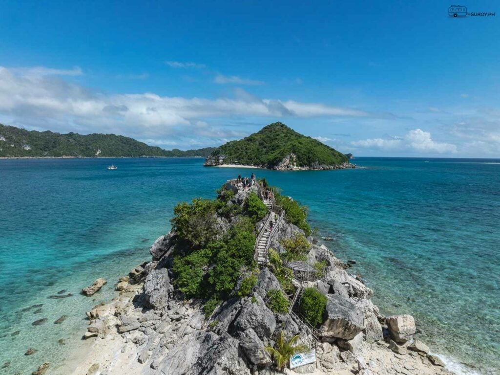 Discover Cabugao Gamay with its unique rock formations and serene beachscape.