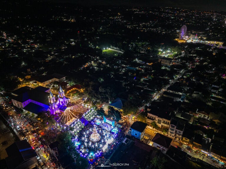 The beautifully illuminated church, town plaza, and the nearby Anjo World Theme Park, set the perfect holiday backdrop.