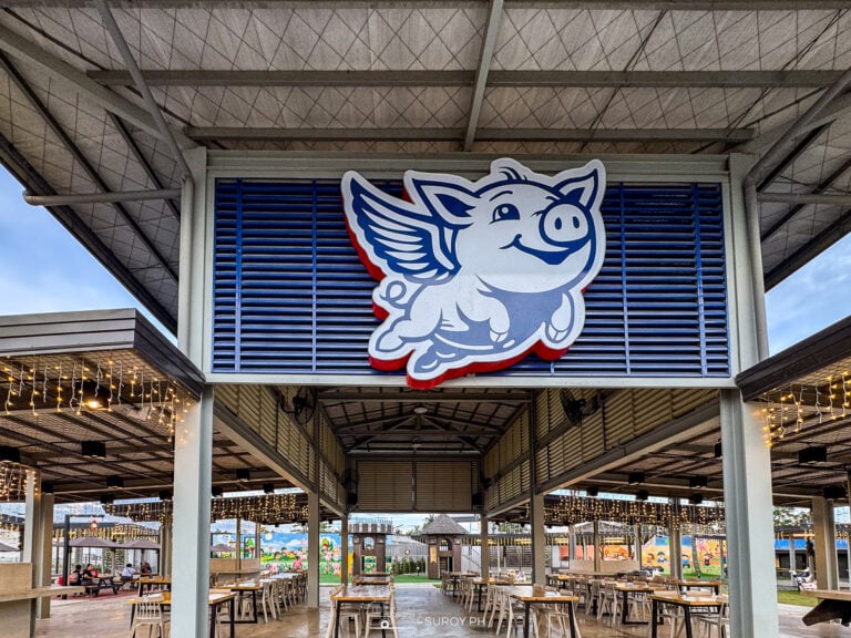 Welcome to The Flying Pig Park in Talisay, where the iconic winged pig beckons you to explore this fun and flavorful destination!