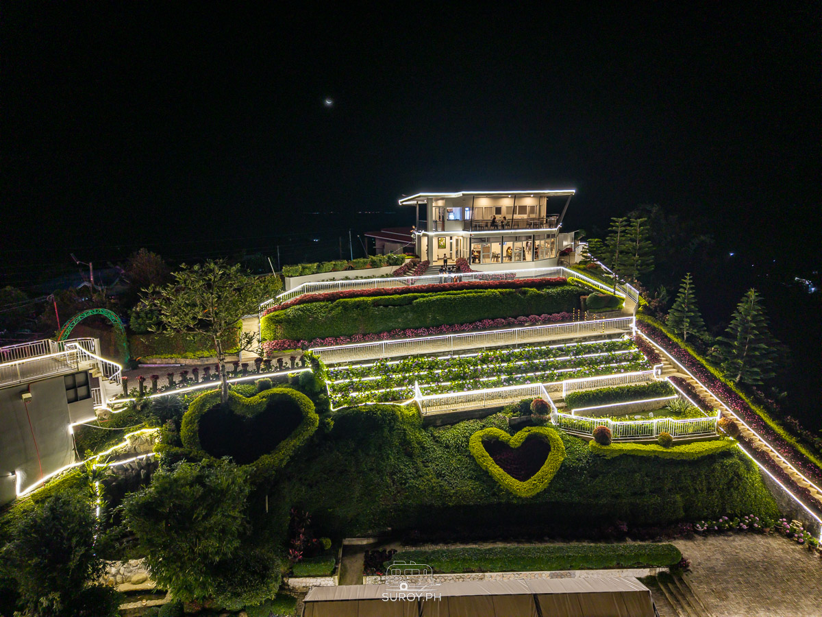The heart-shaped garden in Kekehyu Gardens in Balamban features a symbol of love and tranquility.