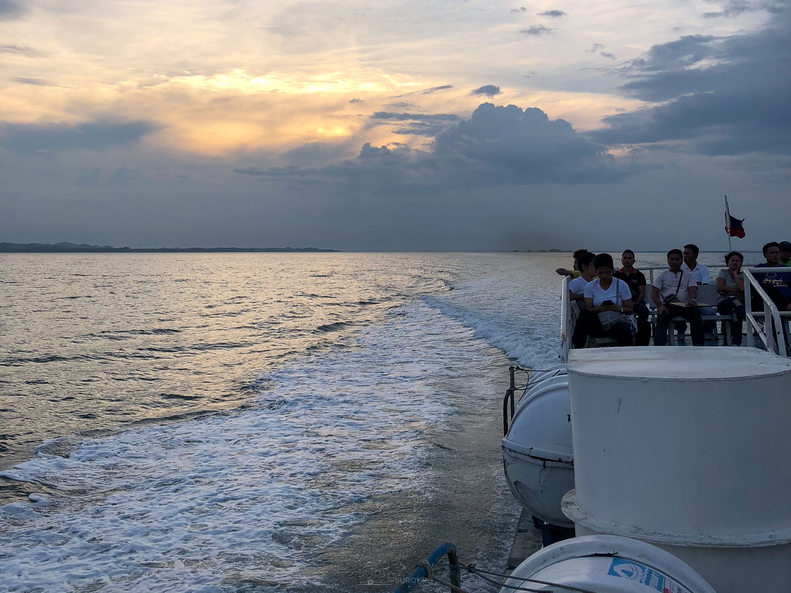 Where to sit on a Philippine ferry, bus or van if you get seasick, and when the Bonamine goes in